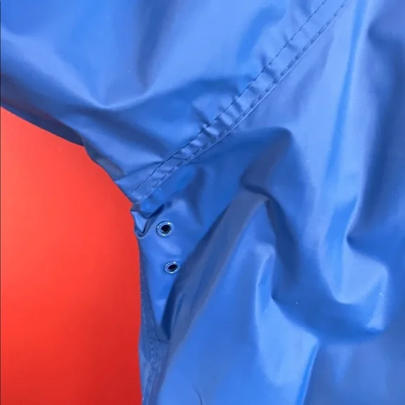 Like new Blue Hooded Misty Harbor rain coat - Picture 5 of 14